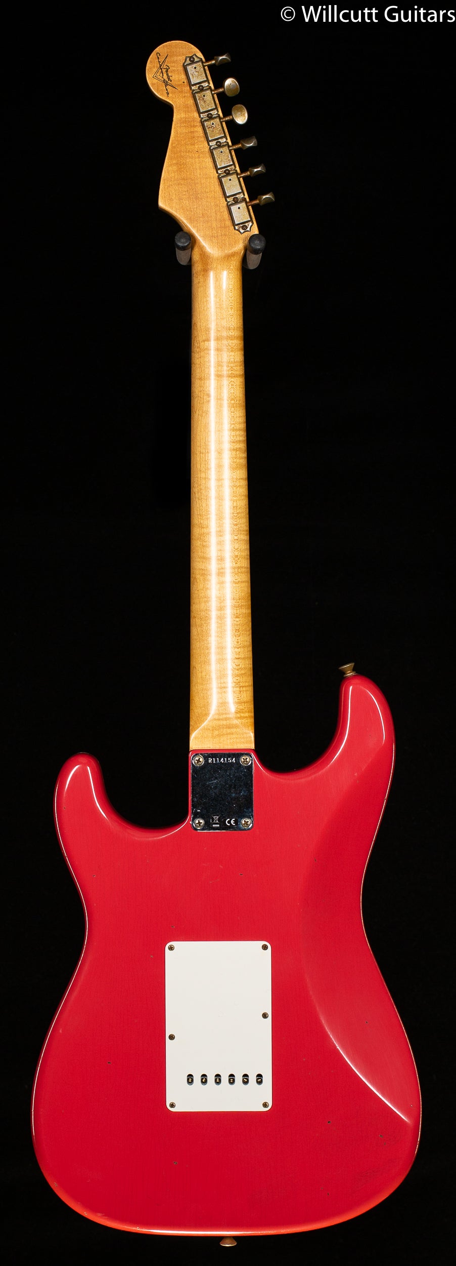 Fender Custom Shop Willcutt True &#39;62 Stratocaster Journeyman Relic Fiesta Red 60s Oval C
