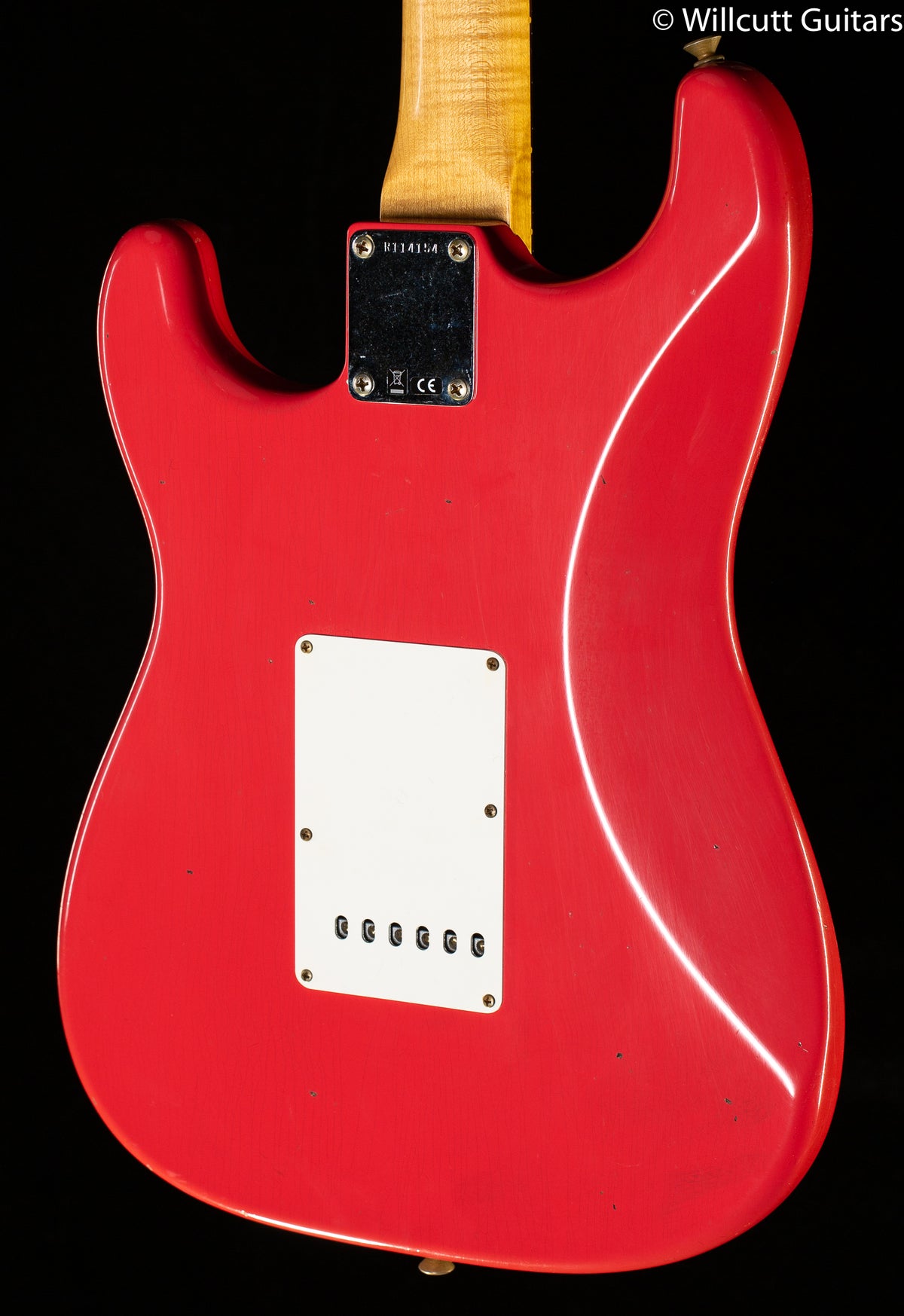 Fender Custom Shop Willcutt True &#39;62 Stratocaster Journeyman Relic Fiesta Red 60s Oval C