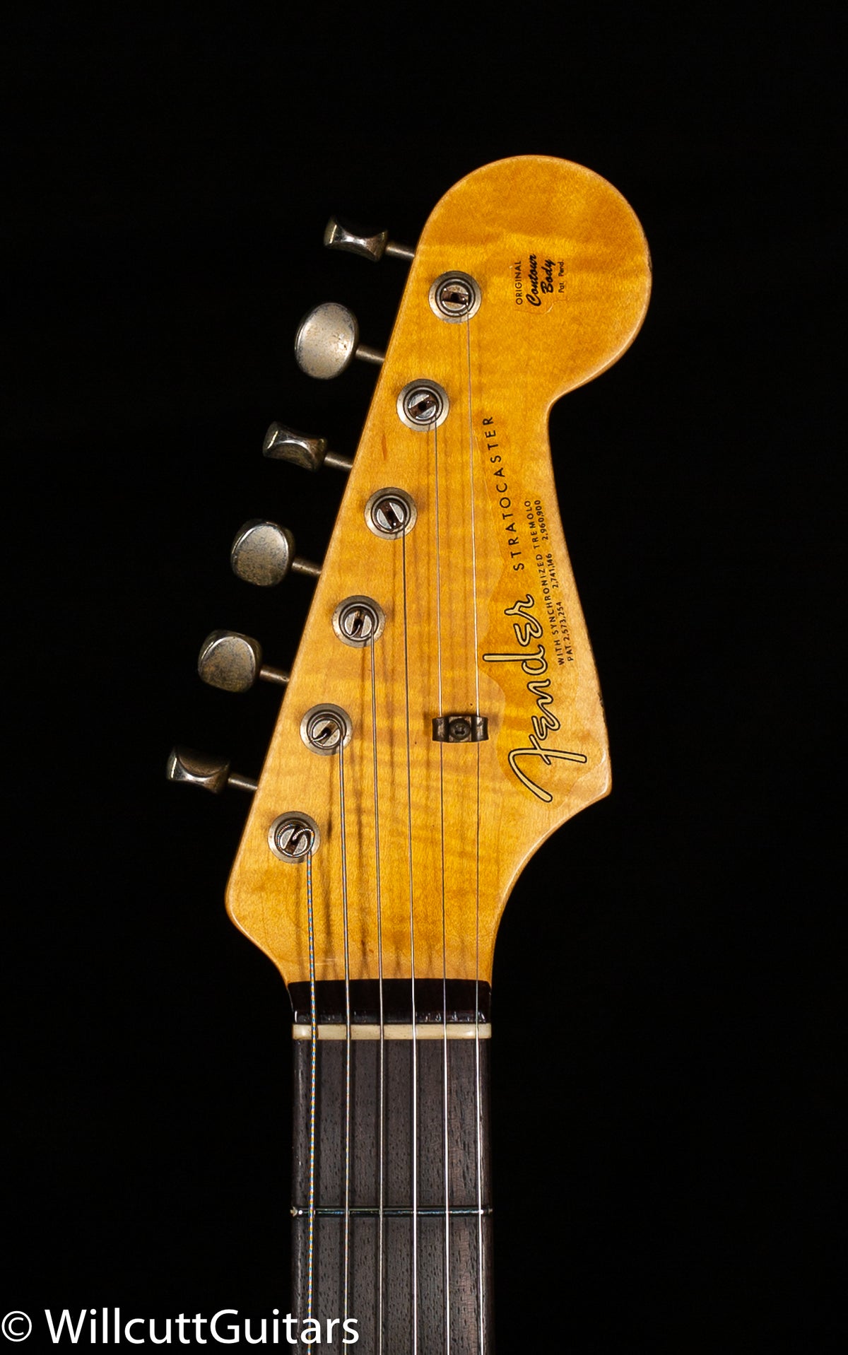 Fender Custom Shop Willcutt True &#39;62 Stratocaster Black &#39;59 C