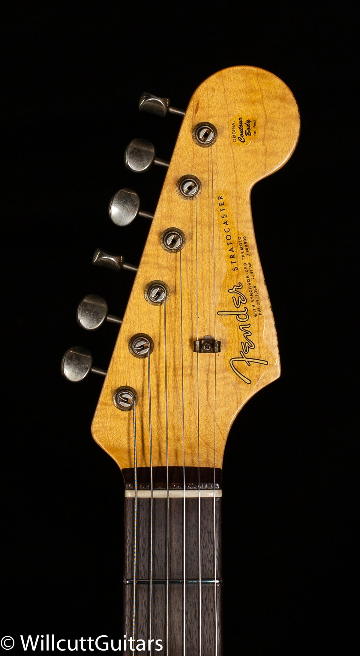 Fender Custom Shop Willcutt True &#39;62 Stratocaster Journeyman Relic Black 59 C