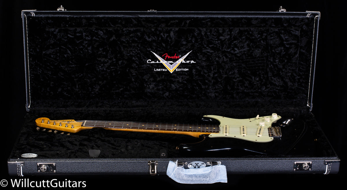 Fender Custom Shop Willcutt True &#39;62 Stratocaster Journeyman Relic Black 59 C