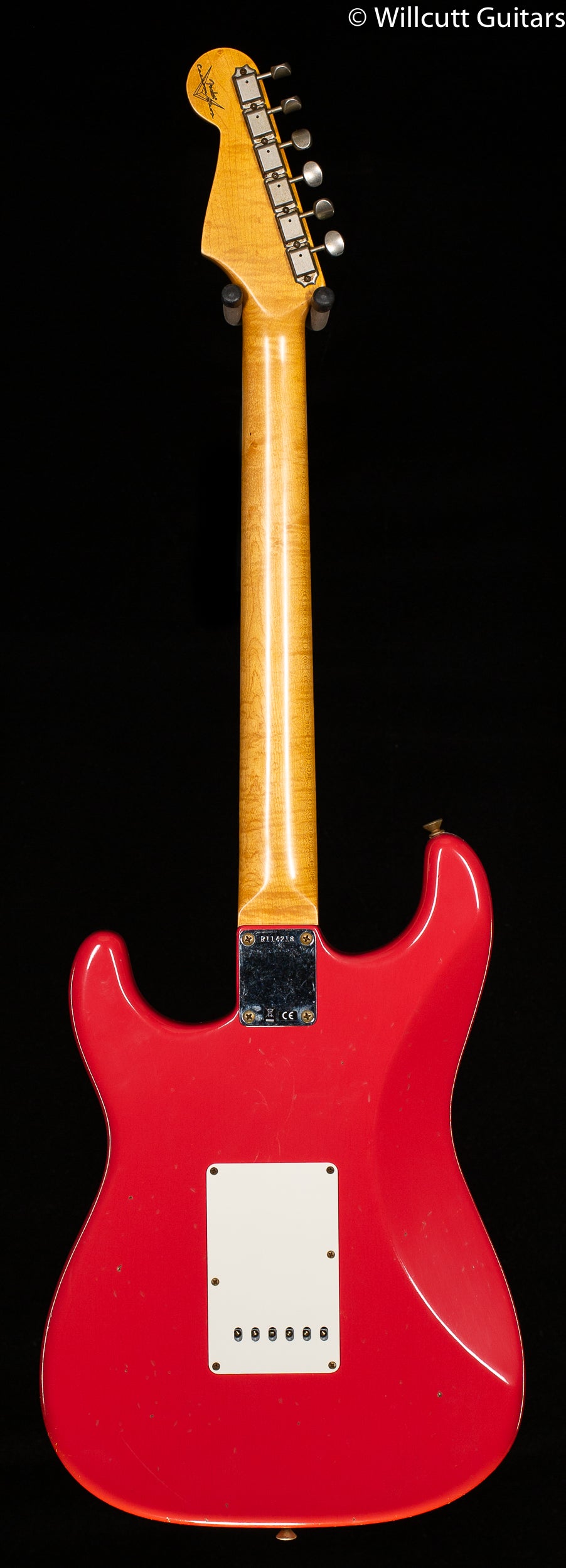 Fender Custom Shop Willcutt True &#39;62 Stratocaster Journeyman Relic Fiesta Red 60s Oval C