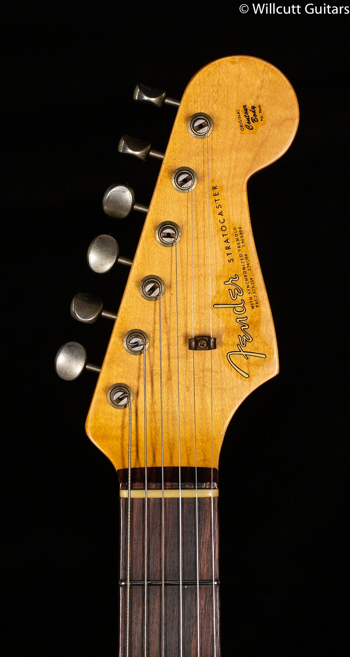 Fender Custom Shop Willcutt True &#39;62 Stratocaster Journeyman Relic Fiesta Red 60s Oval C