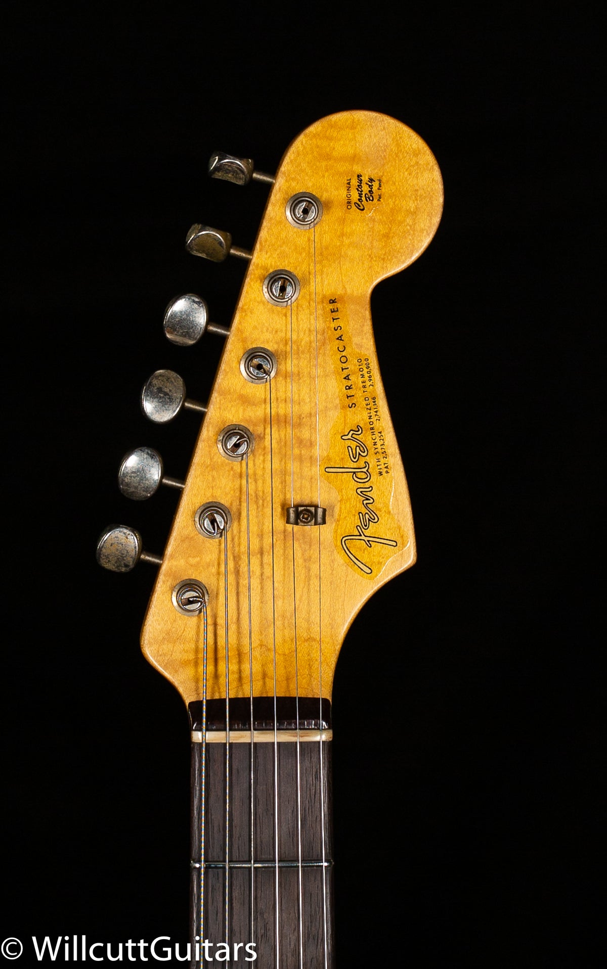 Fender Custom Shop Willcutt True &#39;62 Stratocaster Black &#39;60 C