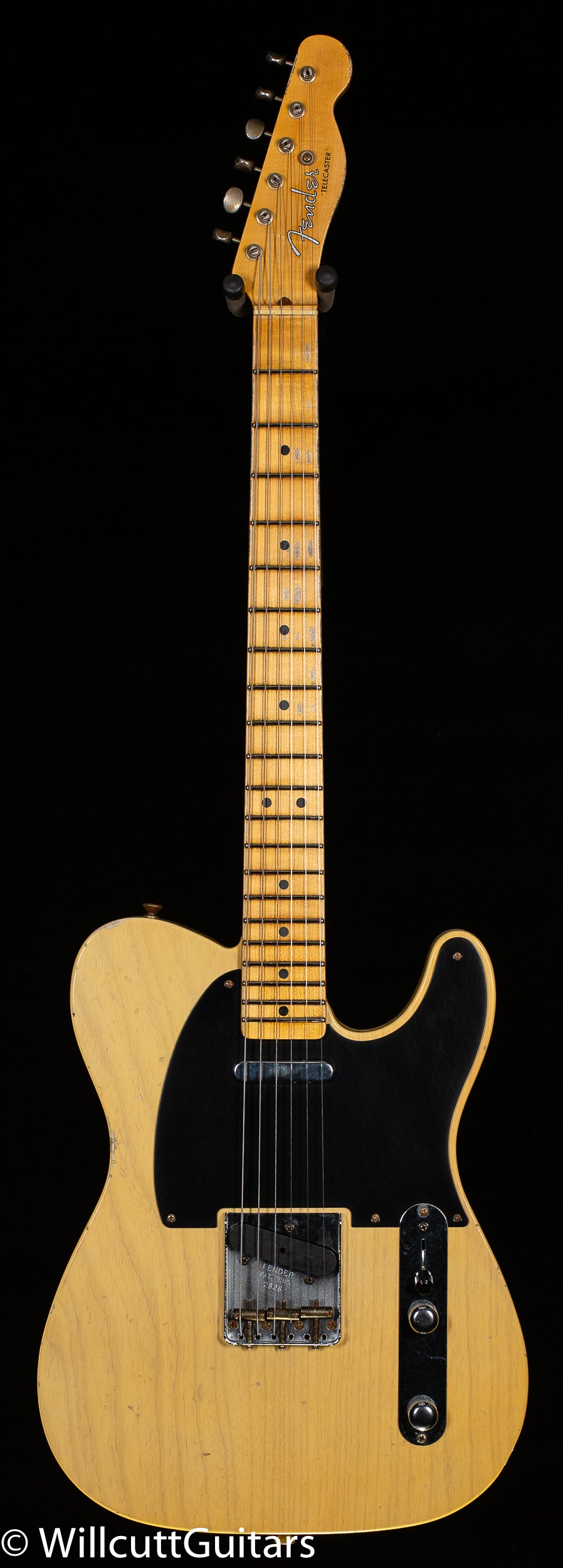 Fender Custom Shop 4/54 Blackguard Tele Blonde Willcutt Limited 10/56 "V"