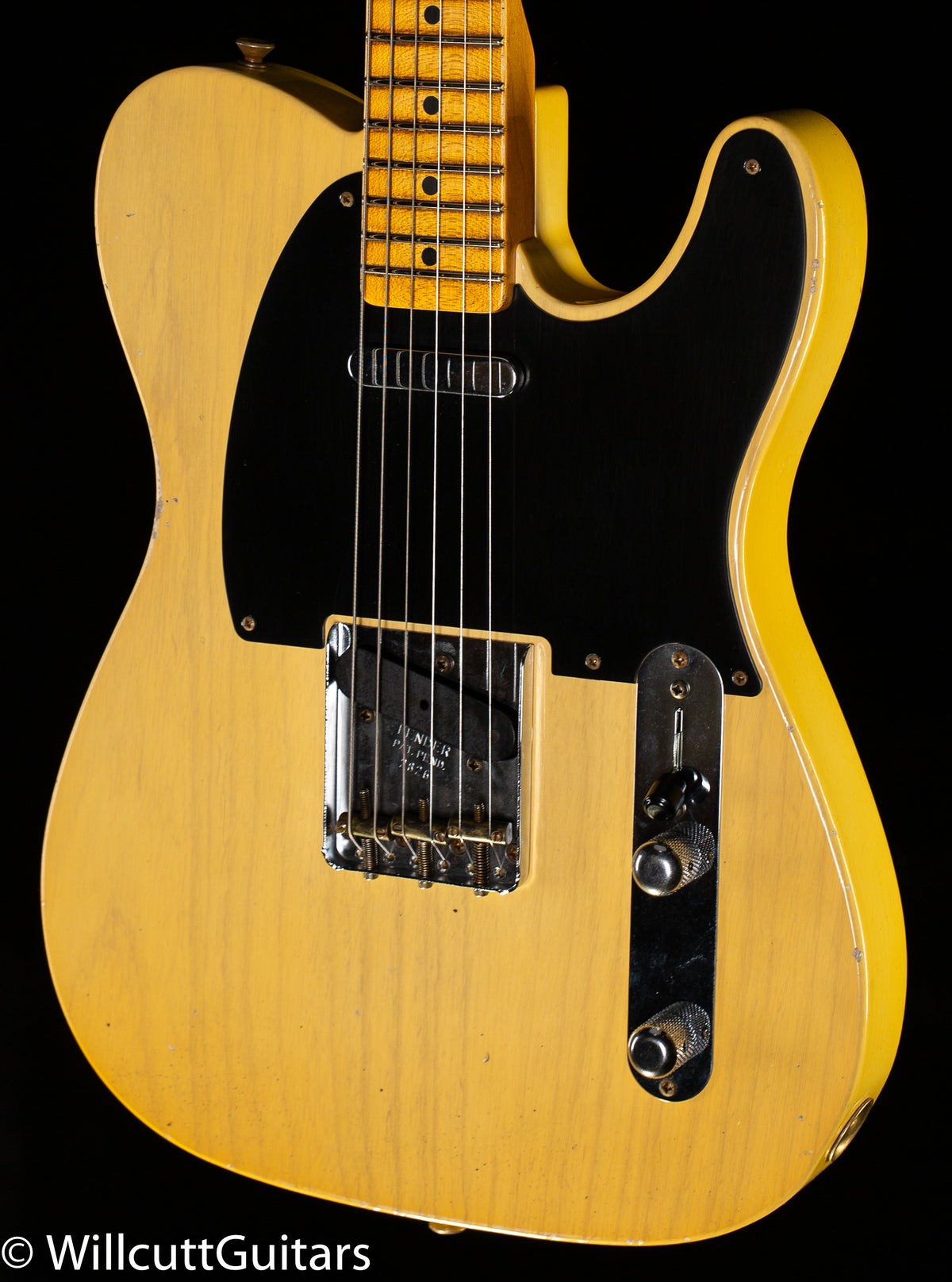 Fender Custom Shop 4/54 Blackguard Tele Blonde Willcutt Limited 10/56 