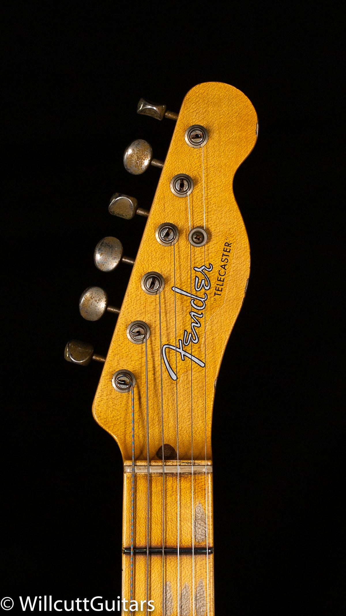 Fender Custom Shop 4/54 Blackguard Tele Blonde Willcutt Limited 10/56 "V"