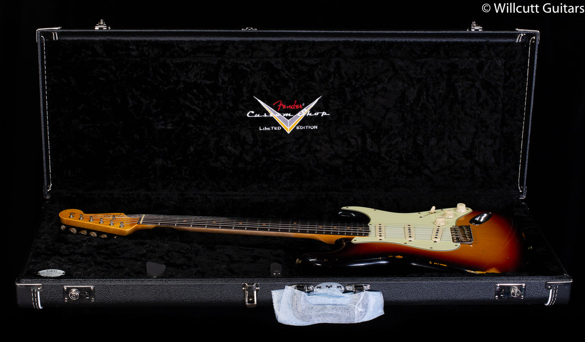Fender Custom Shop &quot;The 63&quot; 1963 Stratocaster Relic 3-Color Sunburst 60C