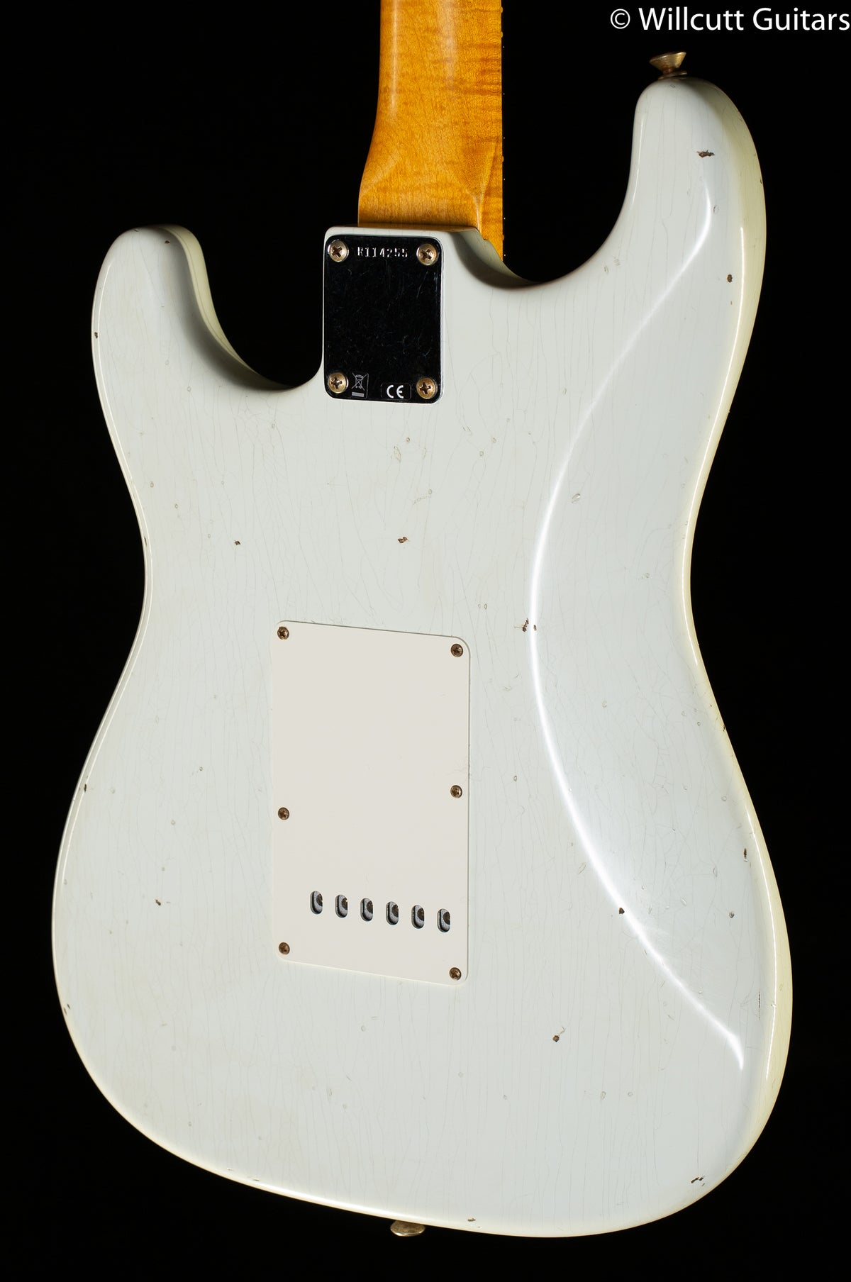 Fender Custom Shop Willcutt True &#39;62 Stratocaster Journeyman Relic Olympic White Large C
