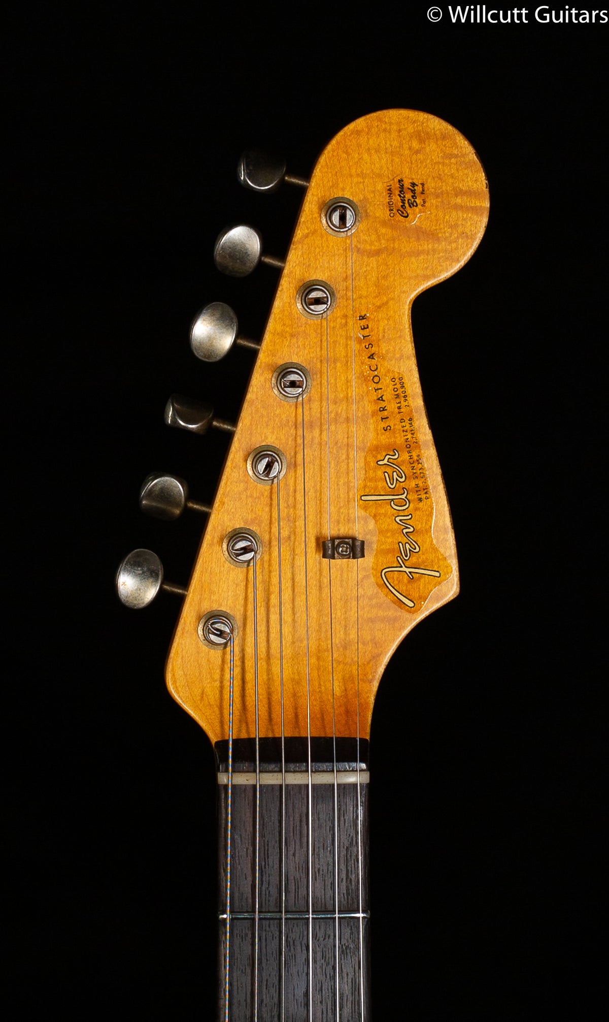 Fender Custom Shop Willcutt True &#39;62 Stratocaster Journeyman Relic Olympic White Large C