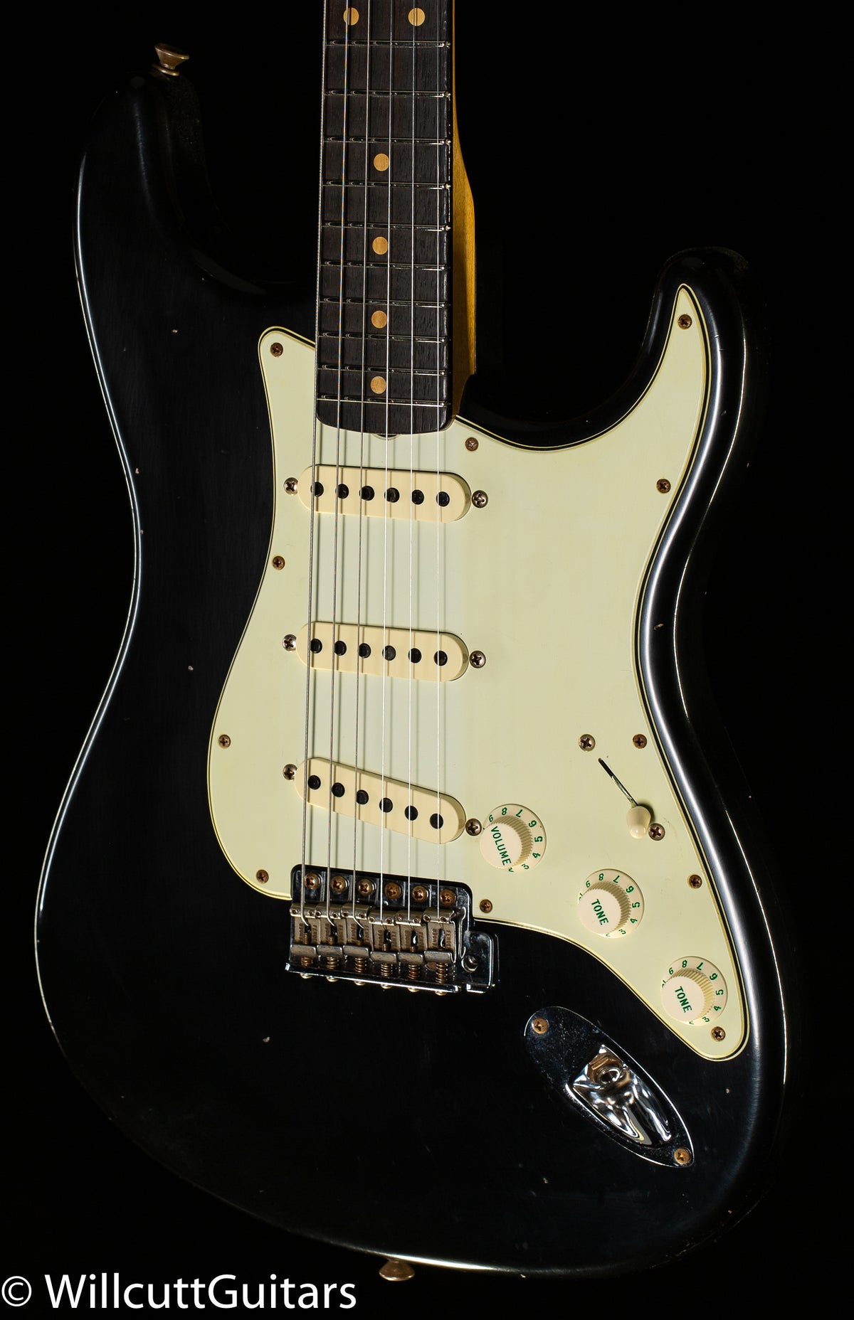 Fender Custom Shop Willcutt True &#39;62 Stratocaster Journeyman Relic Black 59 C