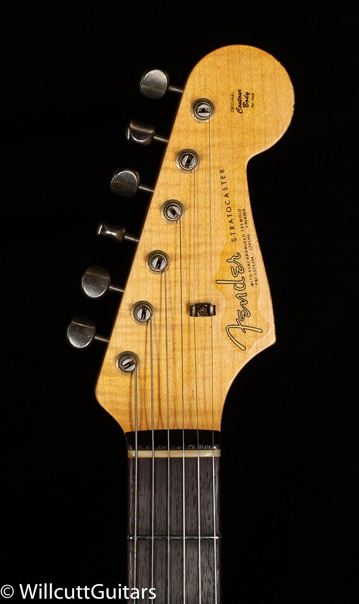 Fender Custom Shop Willcutt True &#39;62 Stratocaster Journeyman Relic Black 59 C