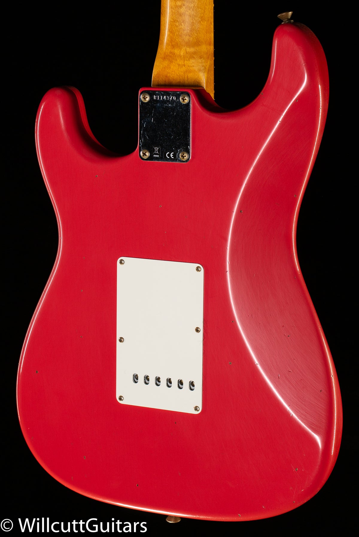 Fender Custom Shop Willcutt True &#39;62 Stratocaster Journeyman Relic Fiesta Red Josephina Handwound 57 Soft V