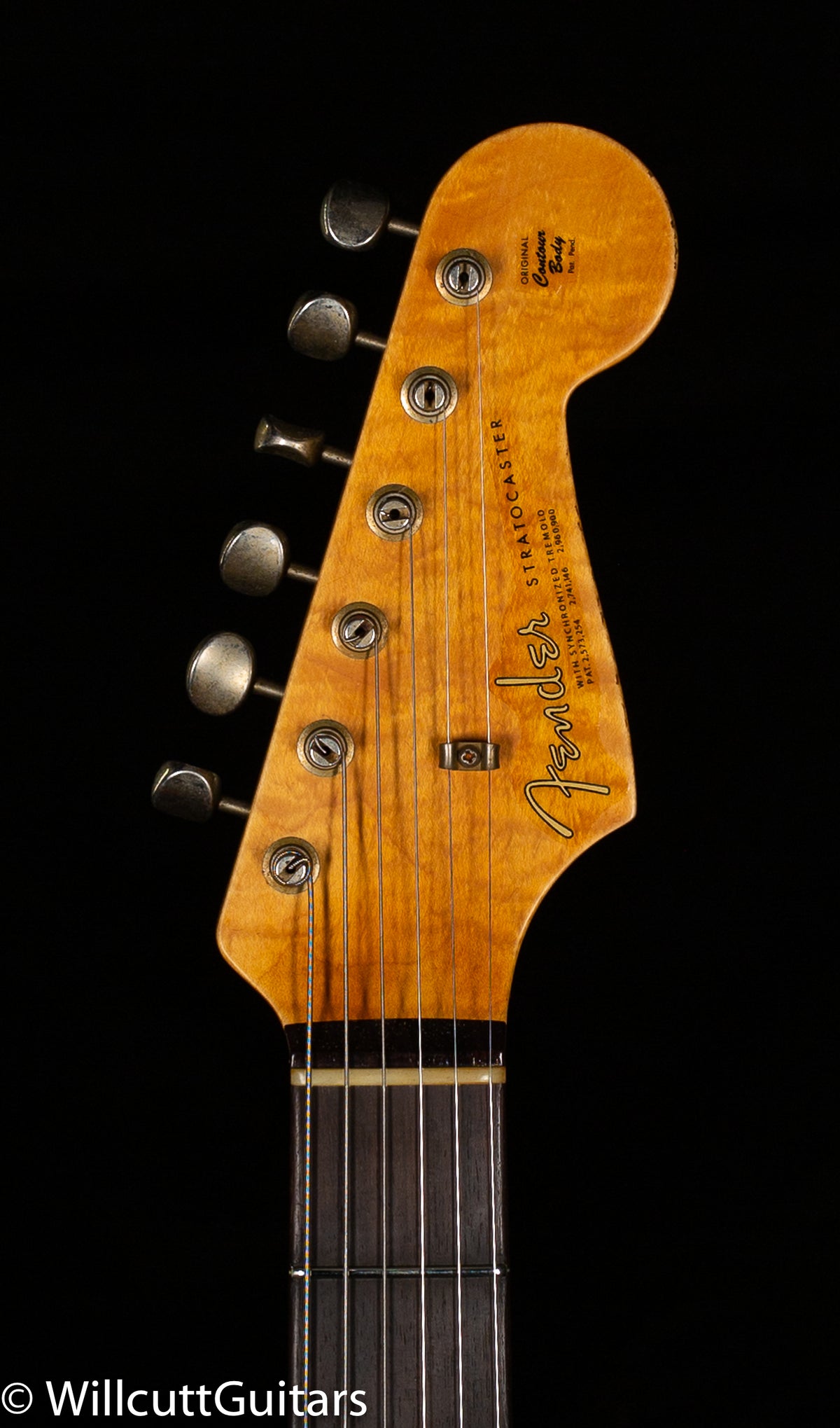 Fender Custom Shop Willcutt True &#39;62 Stratocaster Journeyman Relic Fiesta Red Josephina Handwound 57 Soft V