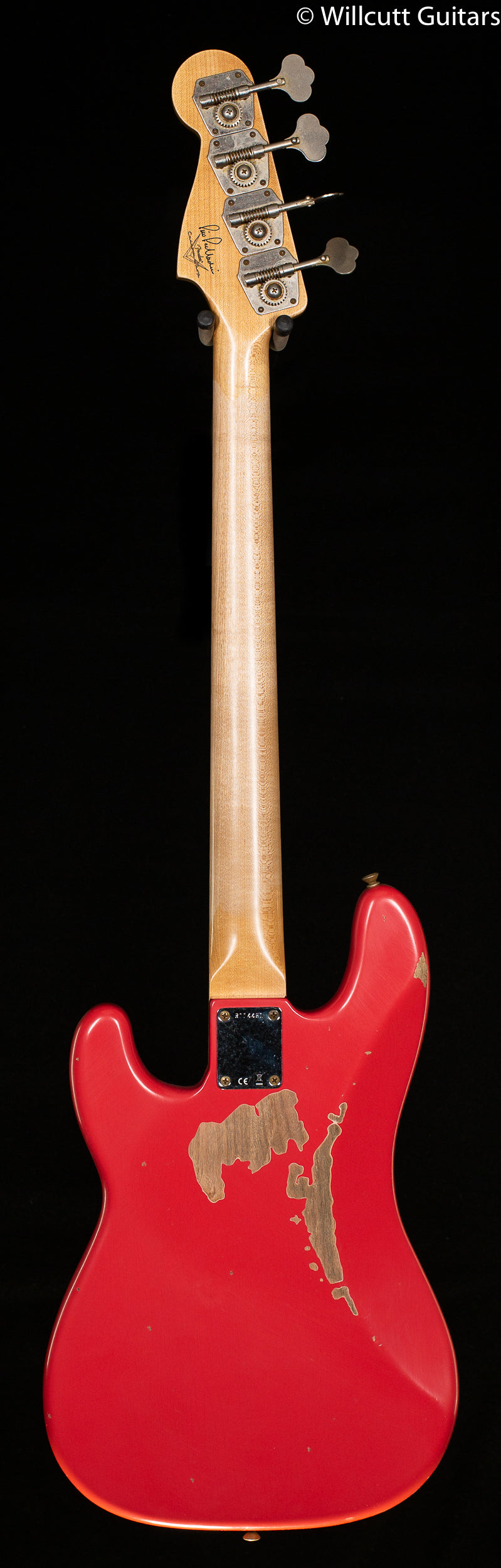 Fender Custom Shop Pino Palladino Signature Precision Bass Fiesta Red over Desert Sand
