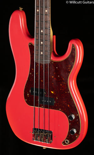 Fender Custom Shop Pino Palladino Signature Precision Bass Fiesta Red over Desert Sand