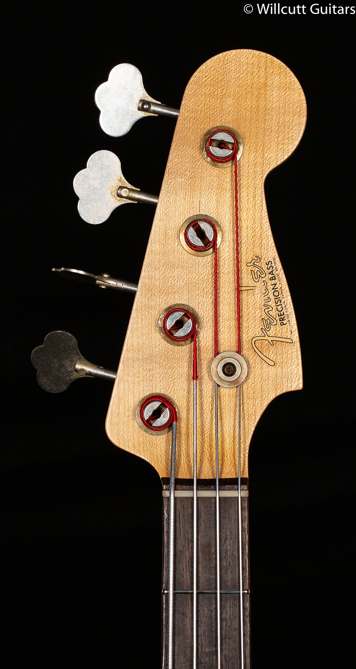 Fender Custom Shop Pino Palladino Signature Precision Bass Fiesta Red over Desert Sand