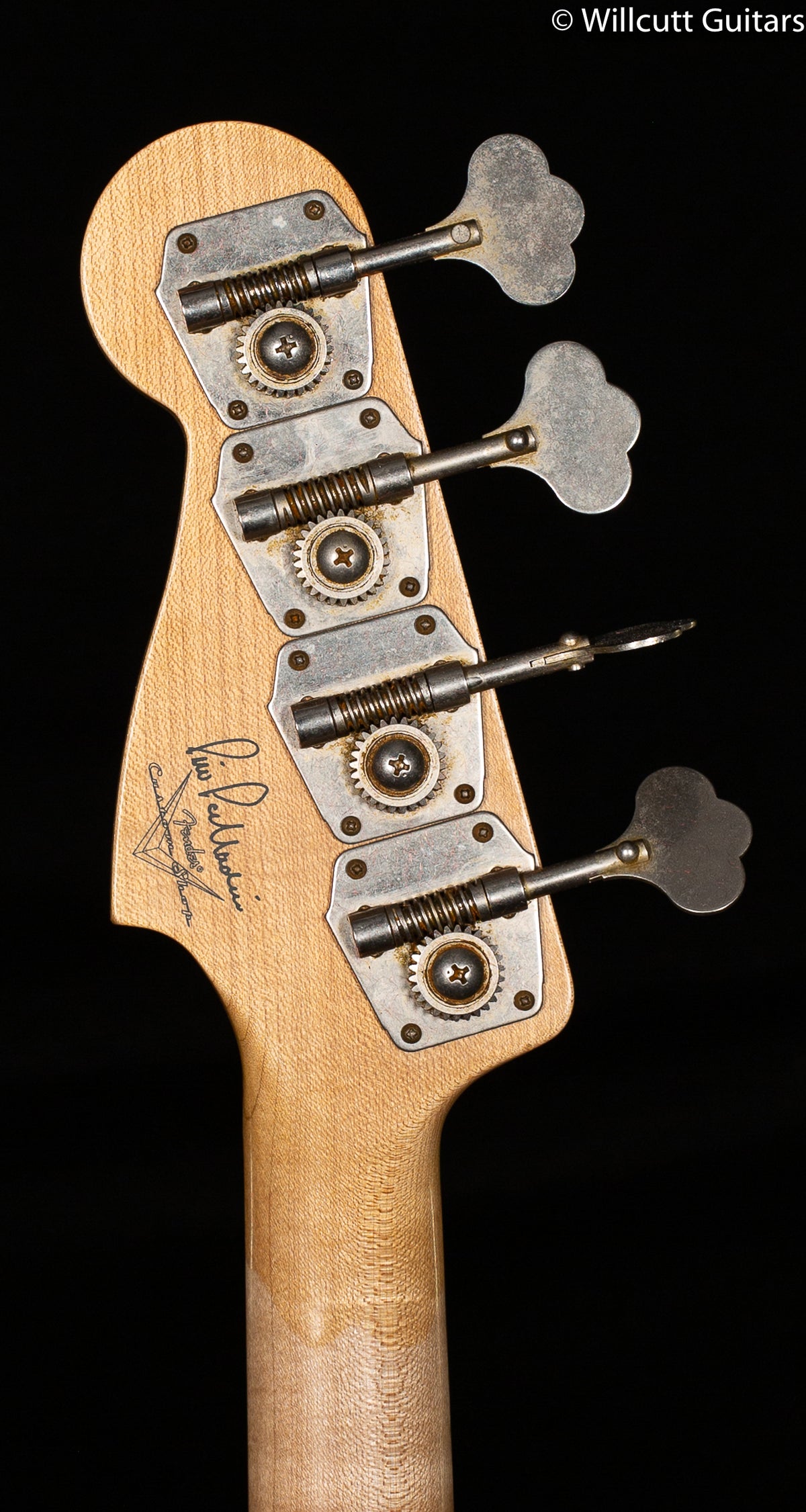 Fender Custom Shop Pino Palladino Signature Precision Bass Fiesta Red over Desert Sand