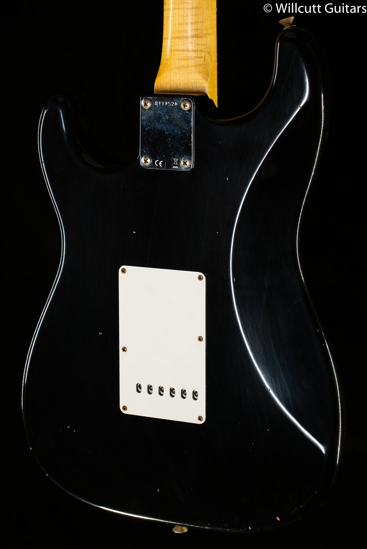 Fender Custom Shop Willcutt True &#39;62 Stratocaster Journeyman Relic Black 57 V