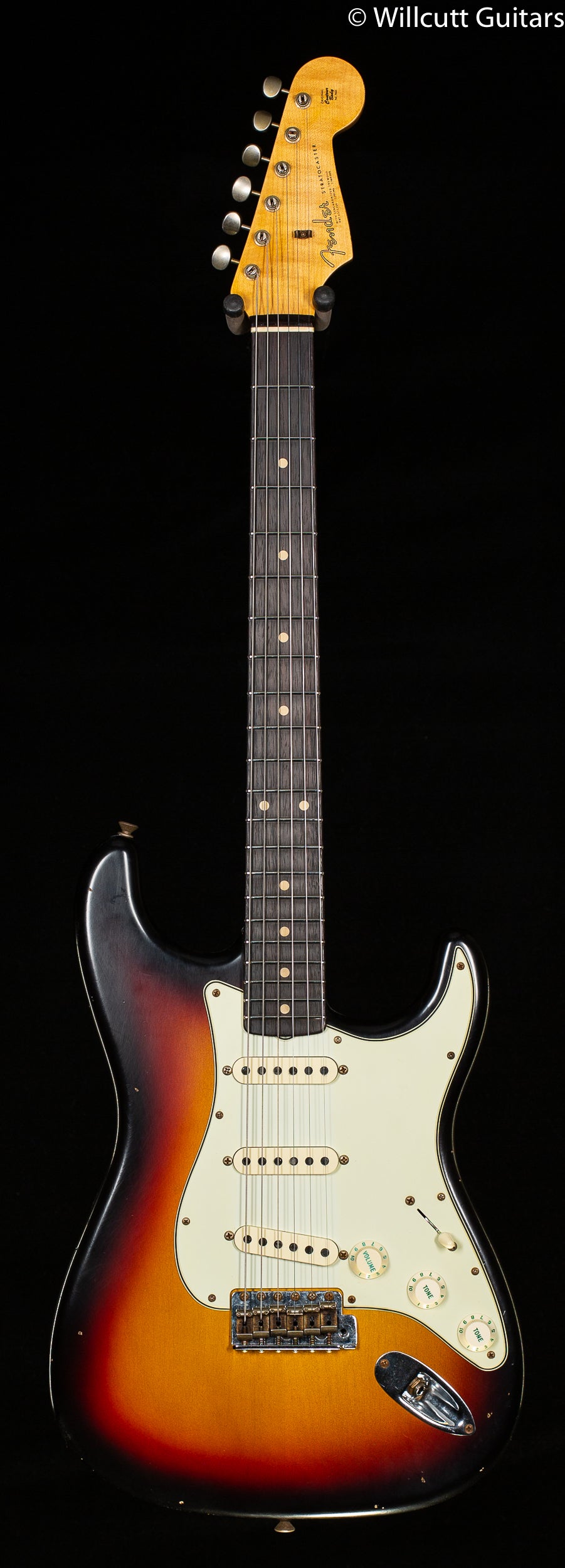 Fender Custom Shop Willcutt True &#39;62 Stratocaster Journeyman Relic 3-Color Sunburst Large C