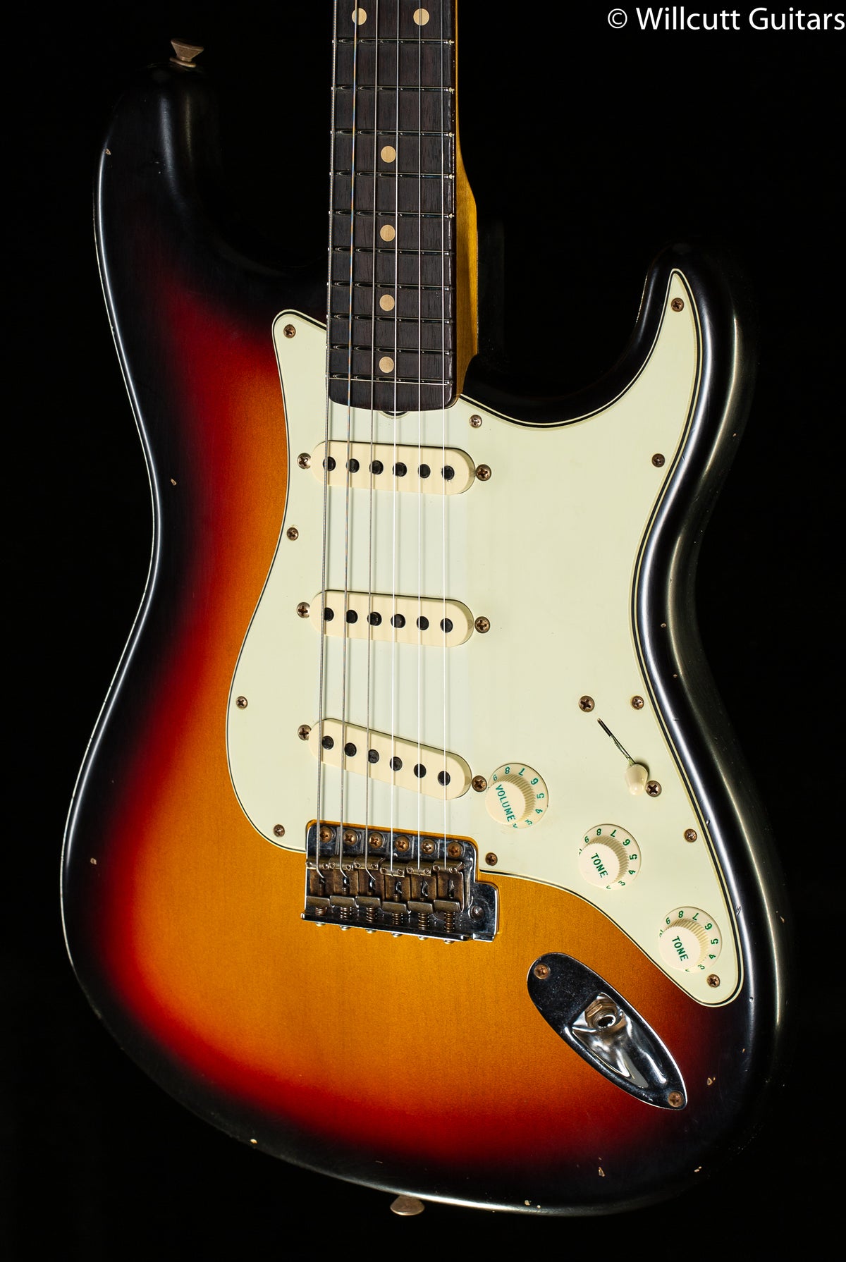Fender Custom Shop Willcutt True &#39;62 Stratocaster Journeyman Relic 3-Color Sunburst Large C
