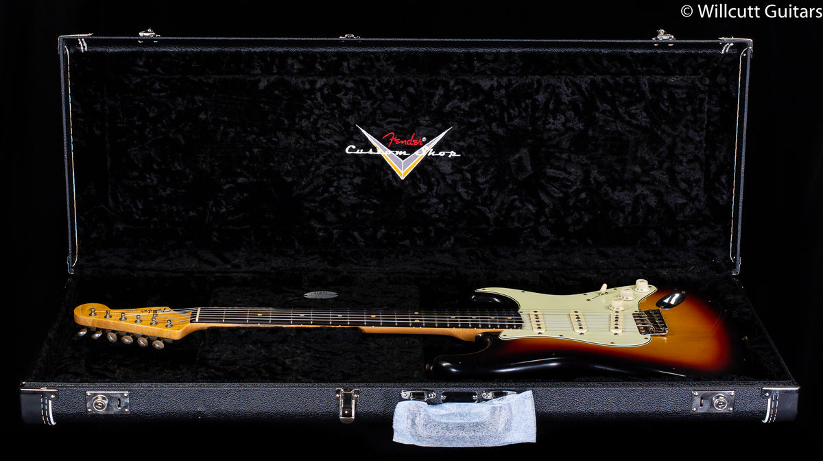 Fender Custom Shop Willcutt True &#39;62 Stratocaster Journeyman Relic 3-Color Sunburst Large C