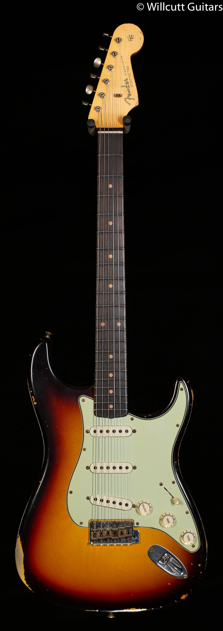 Fender Custom Shop "The 63" 1963 Stratocaster Ron Thorn Masterbuilt Relic 3-Color Sunburst 60C