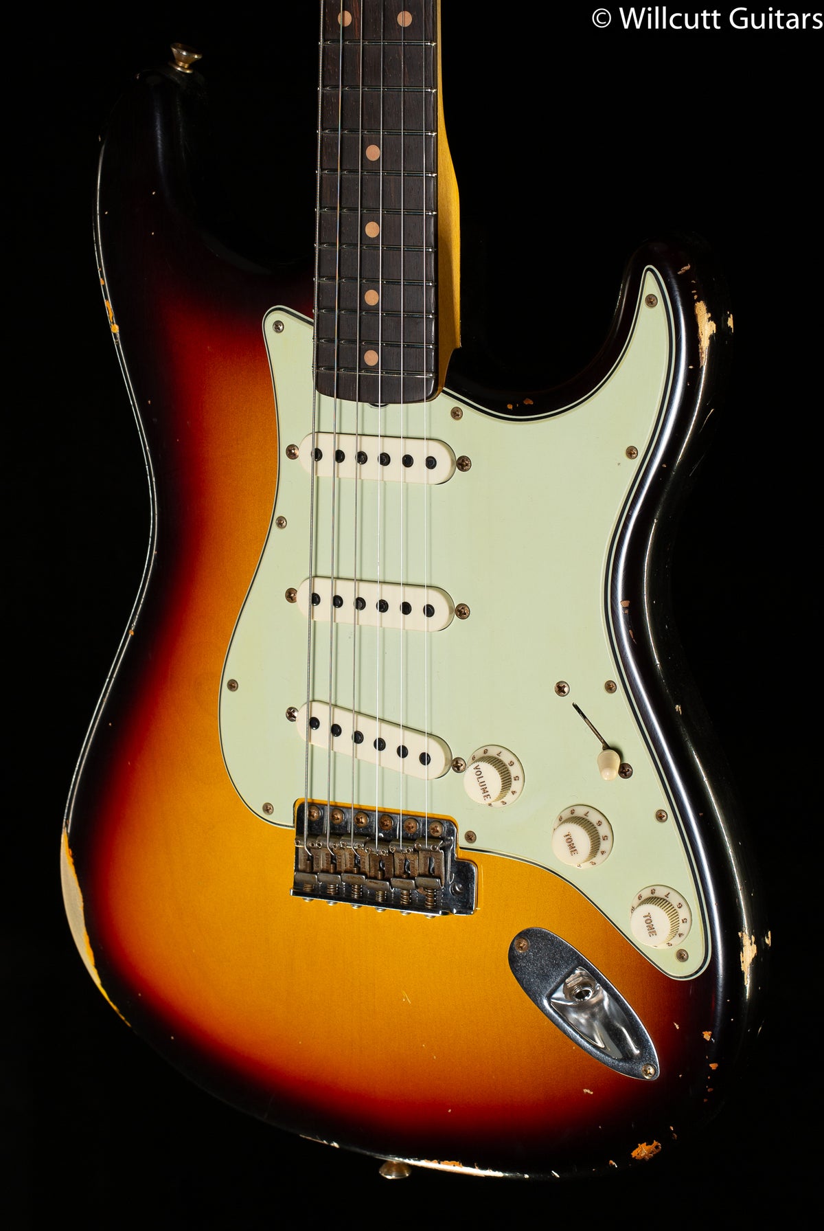 Fender Custom Shop "The 63" 1963 Stratocaster Ron Thorn Masterbuilt Relic 3-Color Sunburst 60C