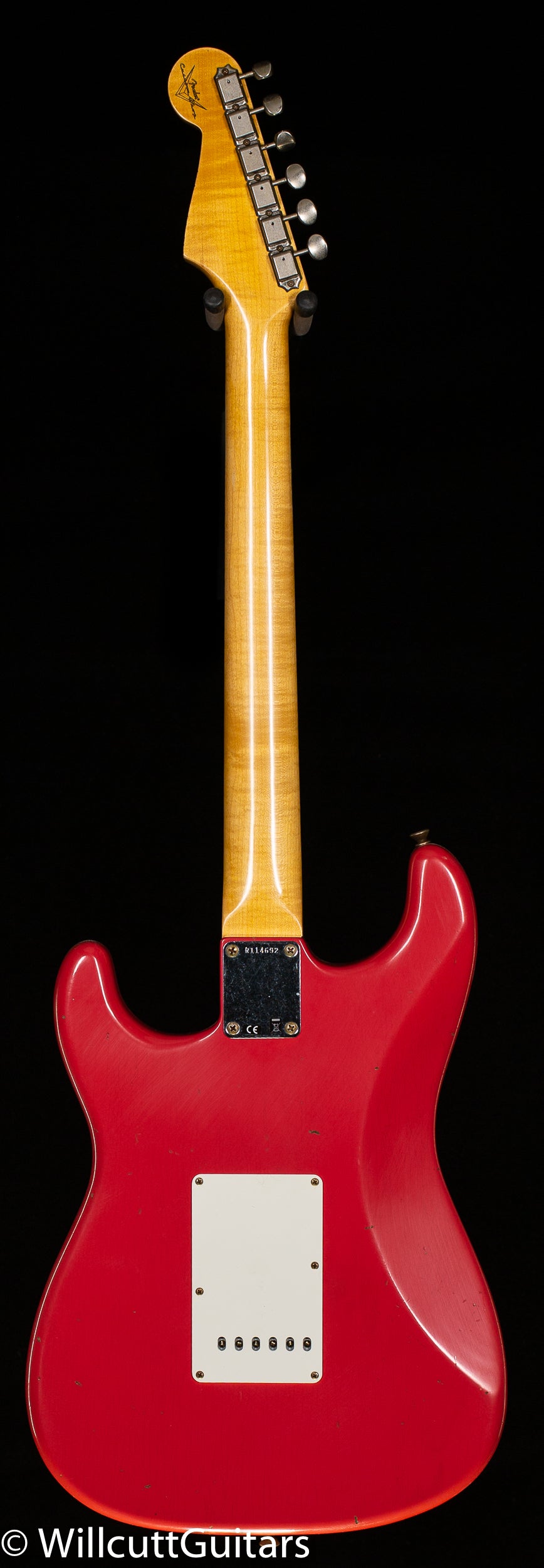 Fender Custom Shop Willcutt True &#39;62 Stratocaster Journeyman Relic Fiesta Red Large C