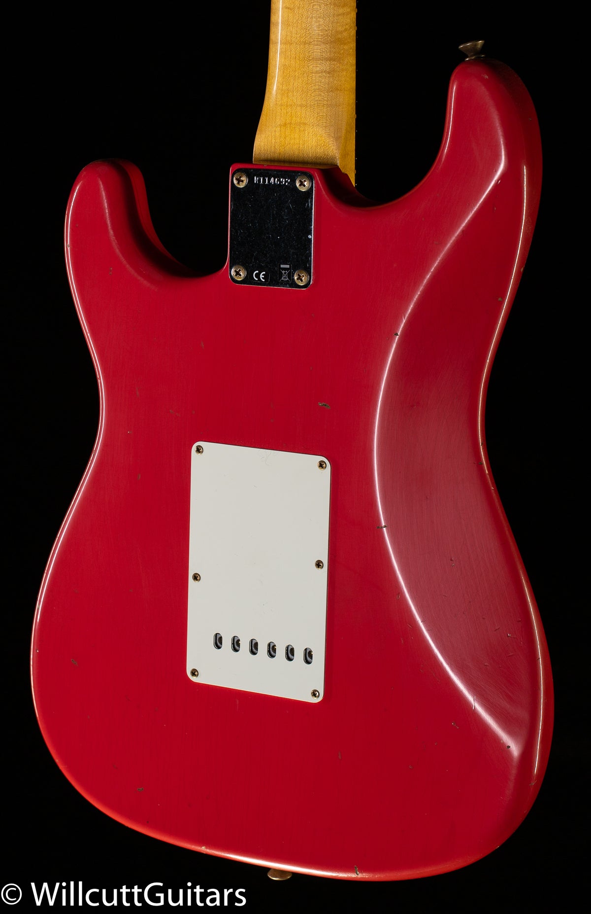 Fender Custom Shop Willcutt True &#39;62 Stratocaster Journeyman Relic Fiesta Red Large C