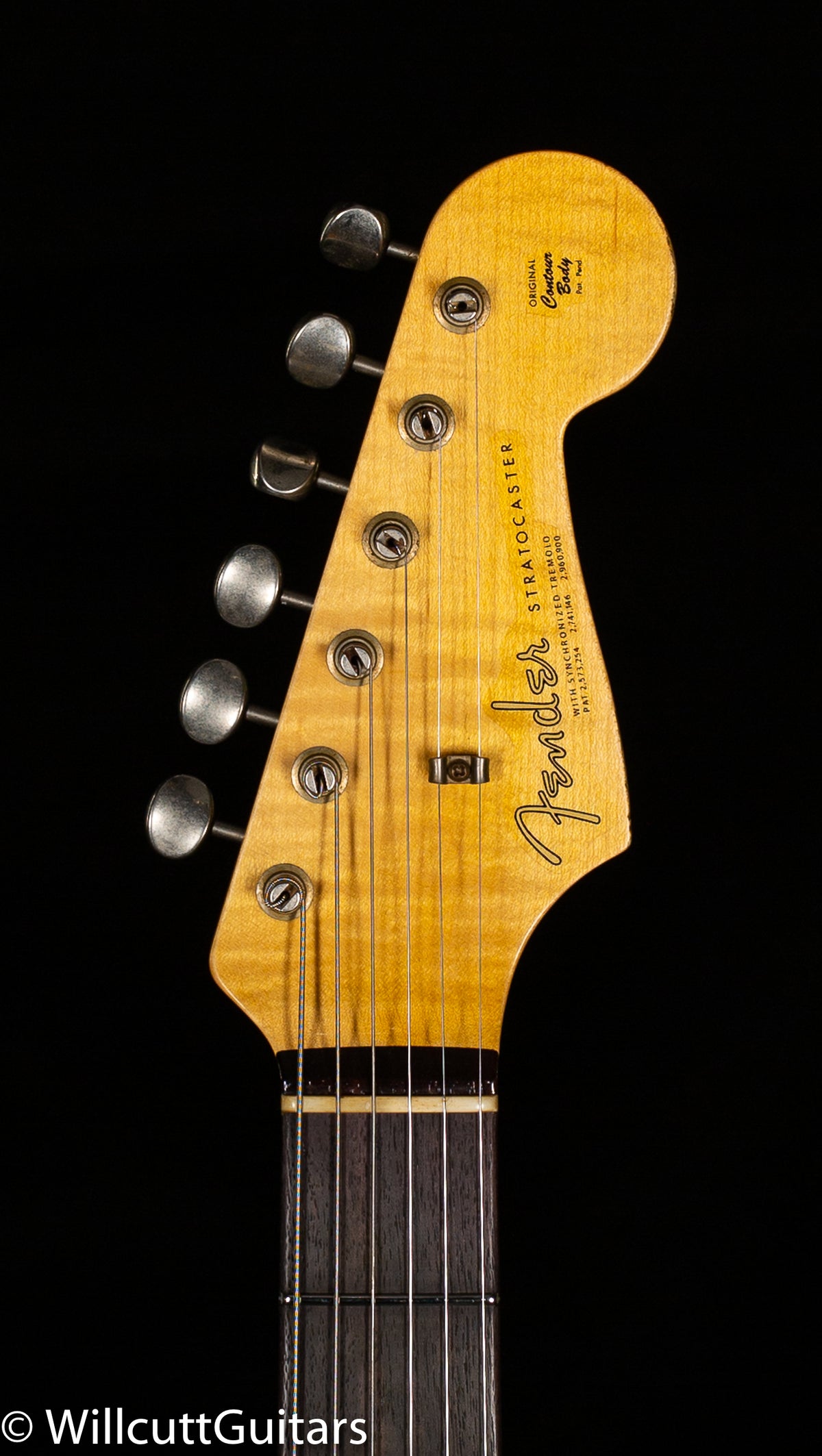 Fender Custom Shop Willcutt True &#39;62 Stratocaster Journeyman Relic Fiesta Red Large C