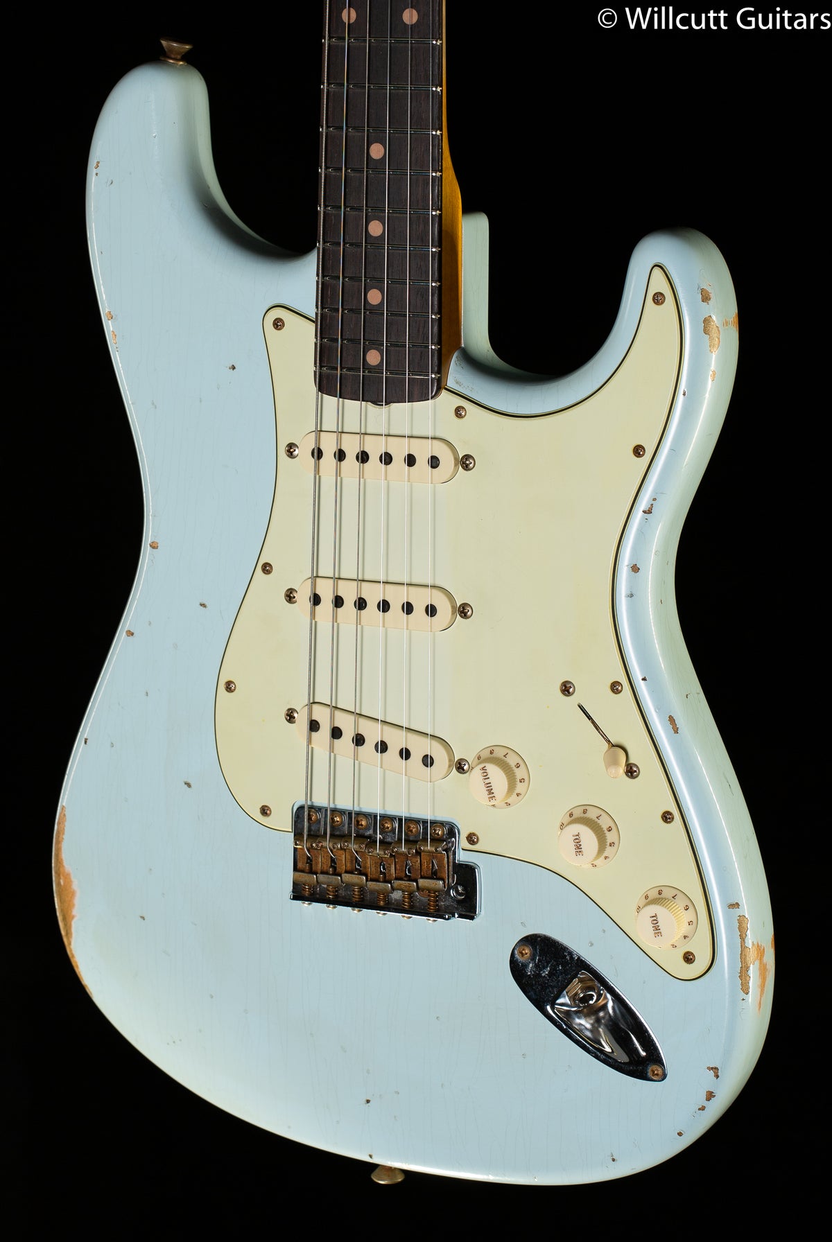 Fender Custom Shop &quot;The 63&quot; 1963 Stratocaster Relic Sonic Blue 60C