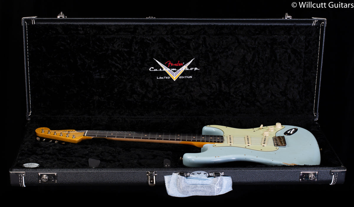 Fender Custom Shop &quot;The 63&quot; 1963 Stratocaster Relic Sonic Blue 60C
