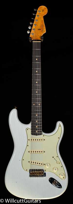 Fender Custom Shop Willcutt True '62 Stratocaster Journeyman Relic Olympic White 59 C