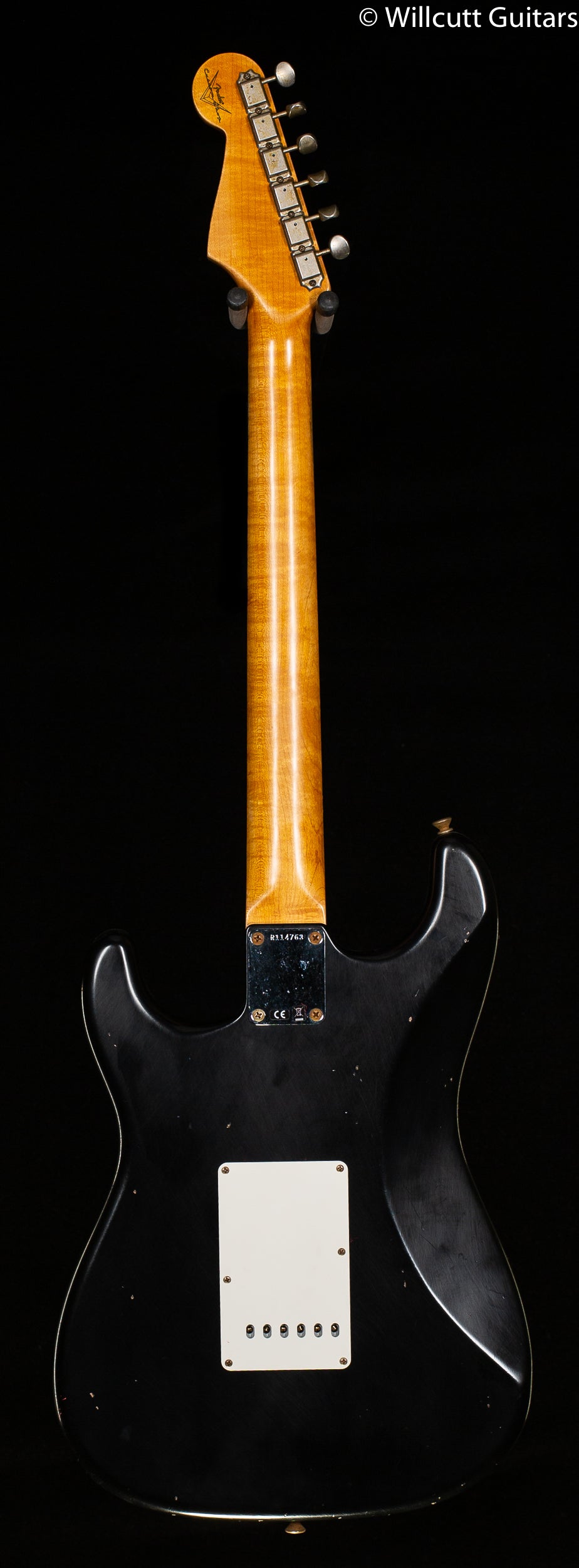Fender Custom Shop Willcutt True &#39;62 Stratocaster Journeyman Relic Black 60s Oval C