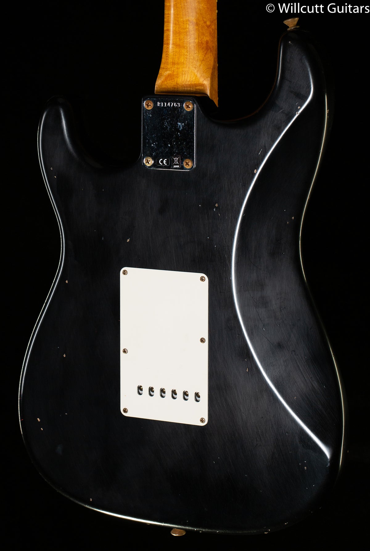 Fender Custom Shop Willcutt True &#39;62 Stratocaster Journeyman Relic Black 60s Oval C
