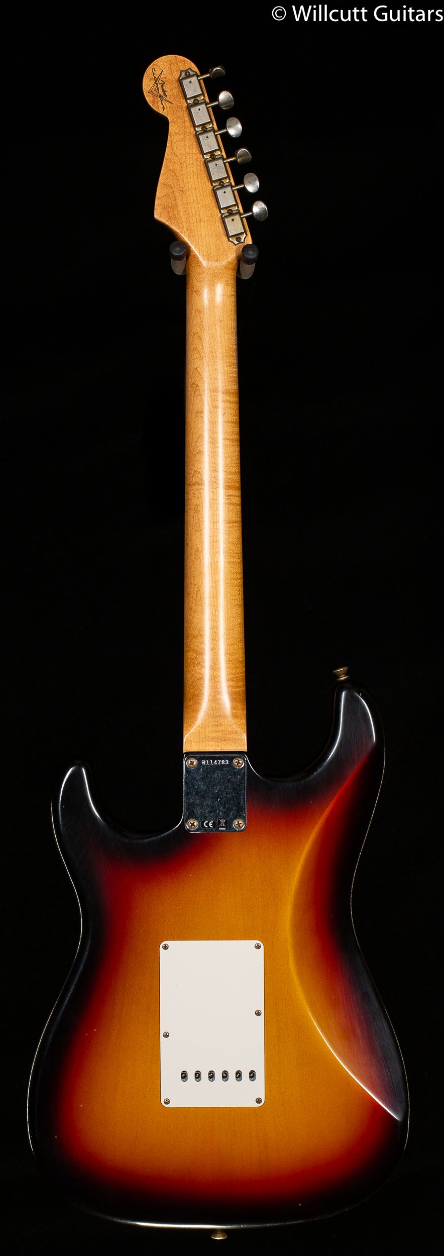 Fender Custom Shop Willcutt True &#39;62 Stratocaster Journeyman Relic 3-Tone Sunburst 60s Oval C