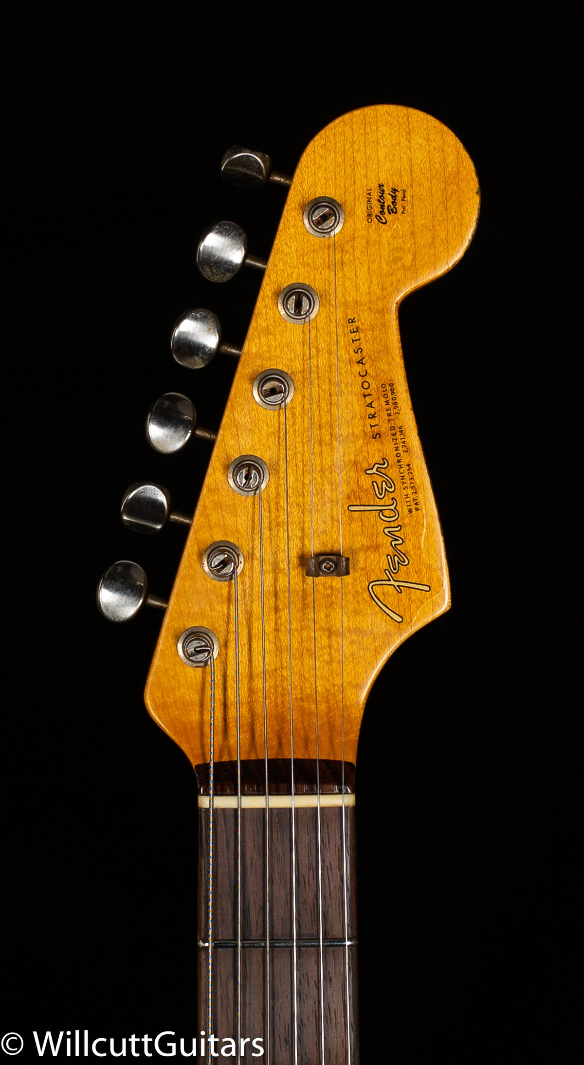 Fender Custom Shop Willcutt True &#39;62 Stratocaster Journeyman Relic Fiesta Red &#39;59 C