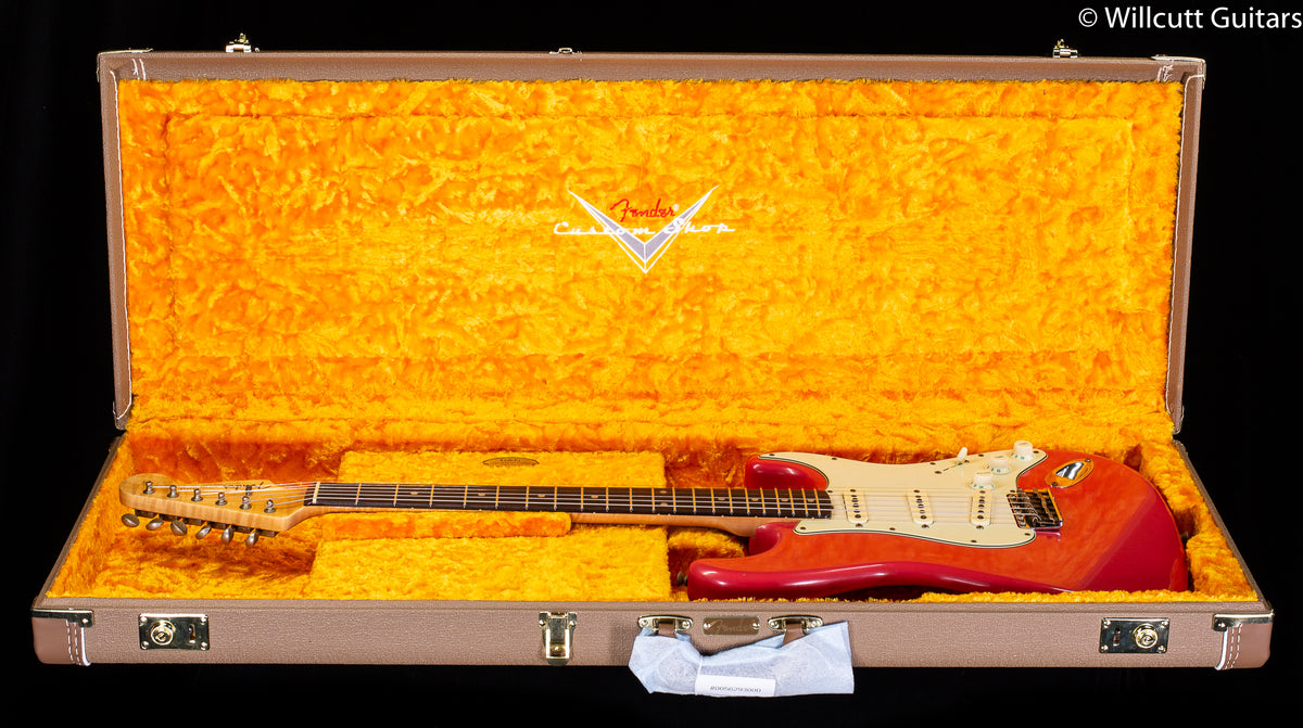 Fender Custom Shop Willcutt True &#39;62 Stratocaster Journeyman Relic Fiesta Red &#39;59 C