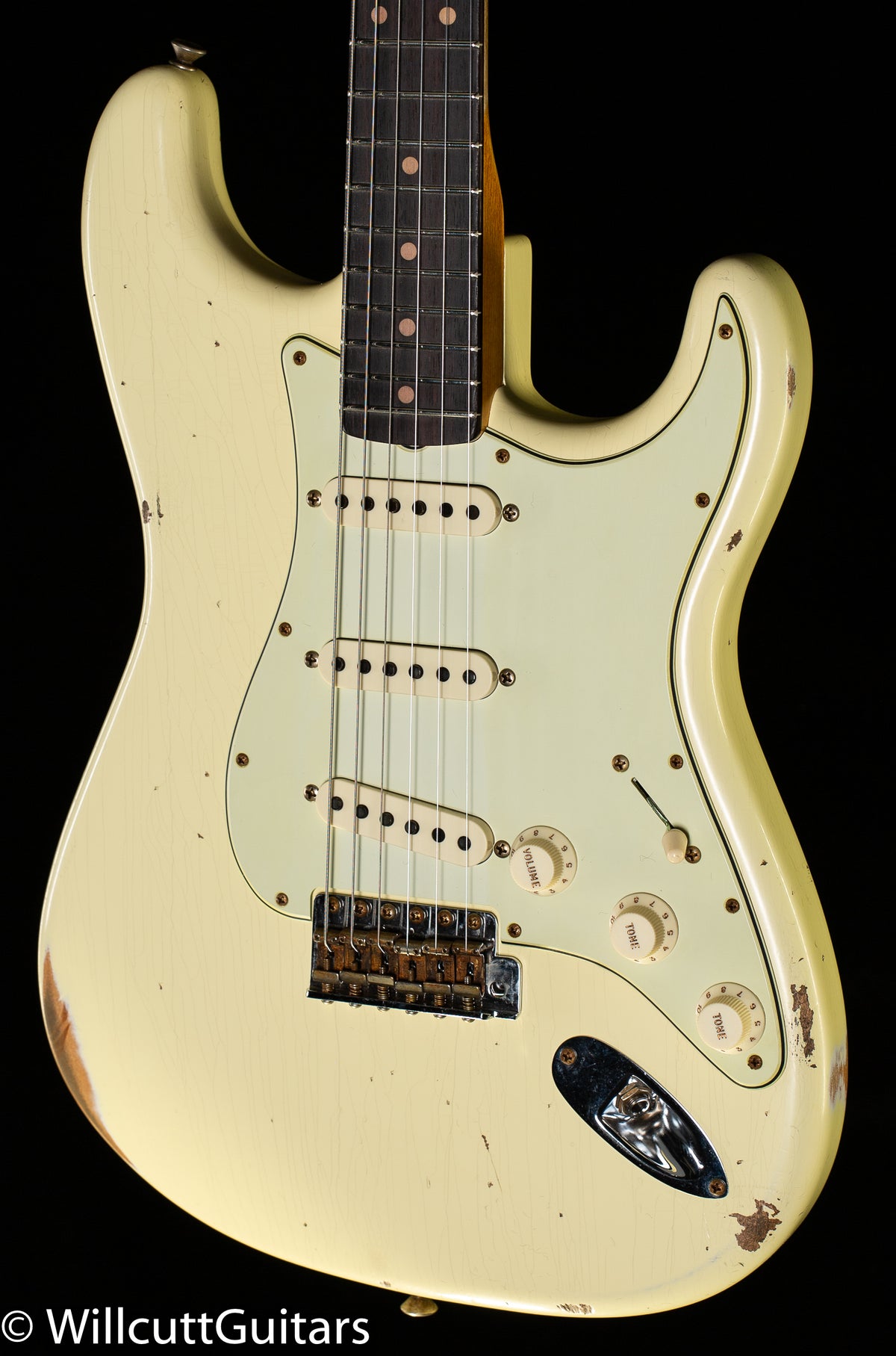 Fender Custom Shop &quot;The 63&quot; 1963 Stratocaster Relic Vintage White 65 C