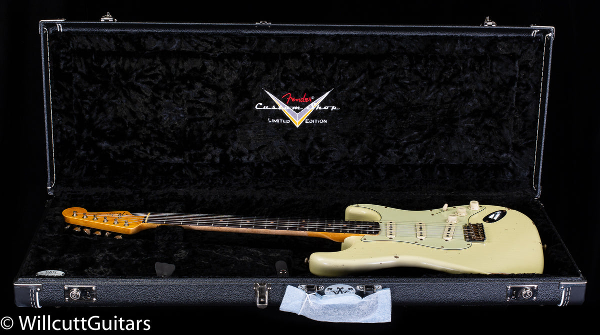 Fender Custom Shop &quot;The 63&quot; 1963 Stratocaster Relic Vintage White 65 C