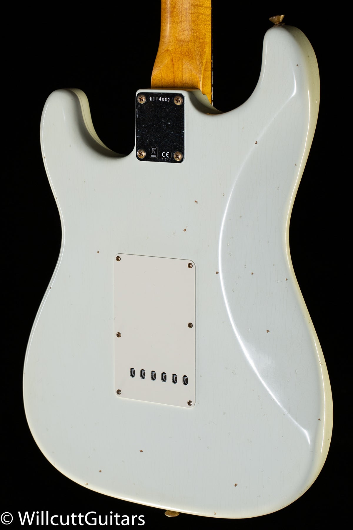 Fender Custom Shop Willcutt True &#39;62 Stratocaster Journeyman Relic Olympic White 60s Oval C