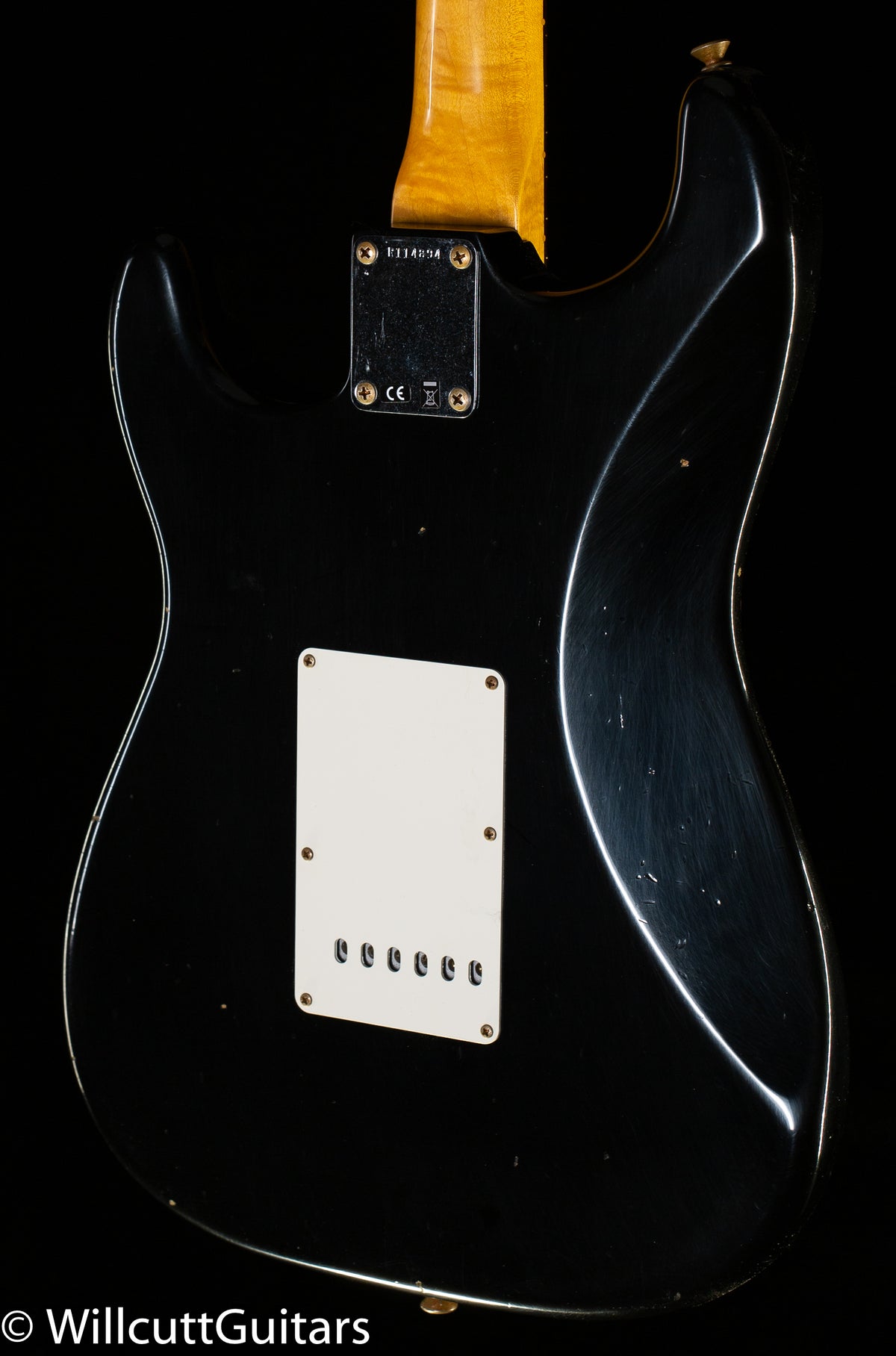 Fender Custom Shop Willcutt True &#39;62 Stratocaster Journeyman Relic Black 57 V
