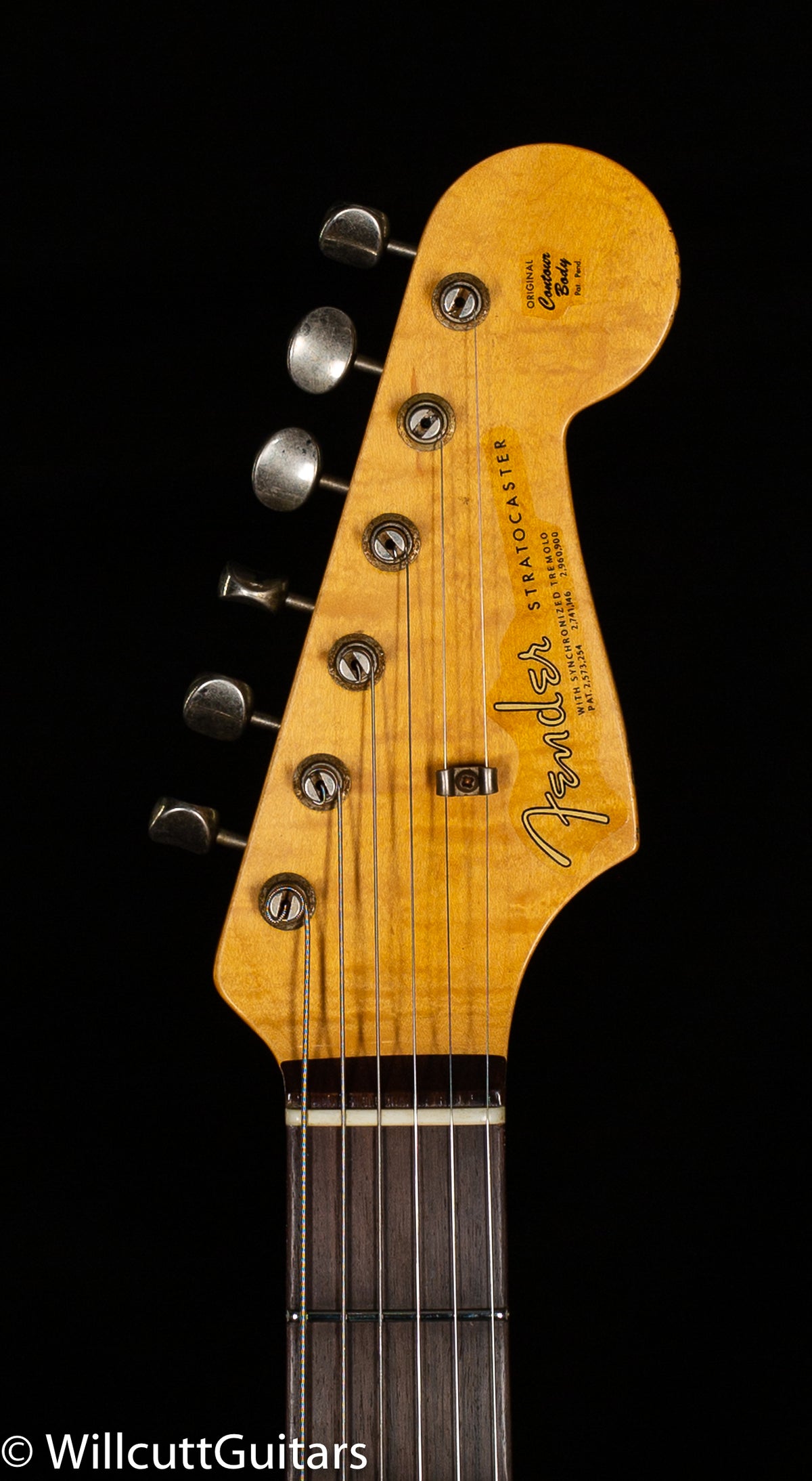 Fender Custom Shop Willcutt True &#39;62 Stratocaster Journeyman Relic Black 57 V