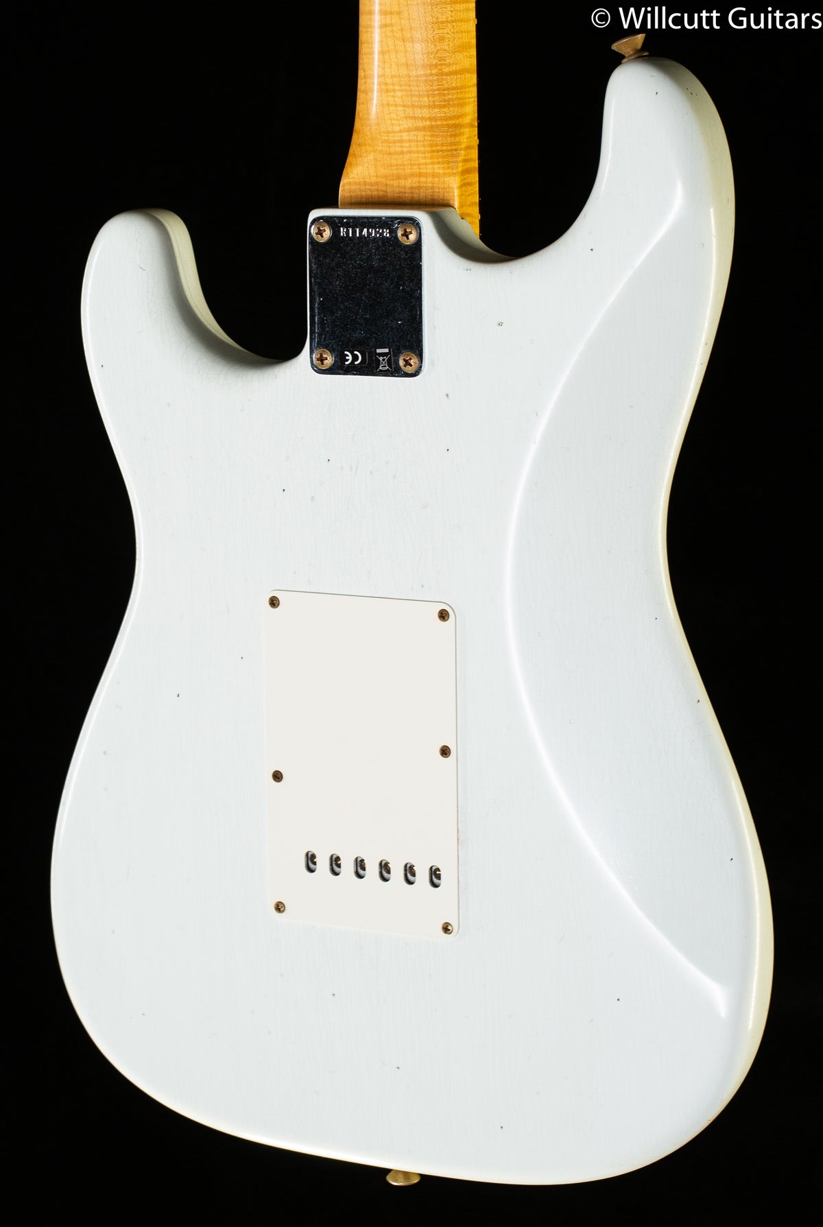 Fender Custom Shop Willcutt True &#39;62 Stratocaster Journeyman Relic Olympic White 60s Oval C