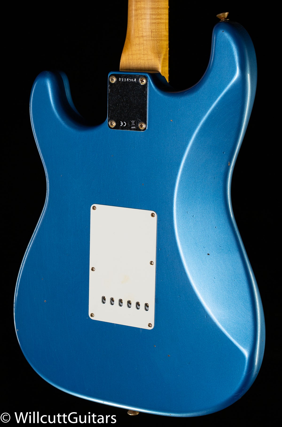 Fender Custom Shop Willcutt True '62 Stratocaster Journeyman Relic Lake Placid Blue 59 C (964)
