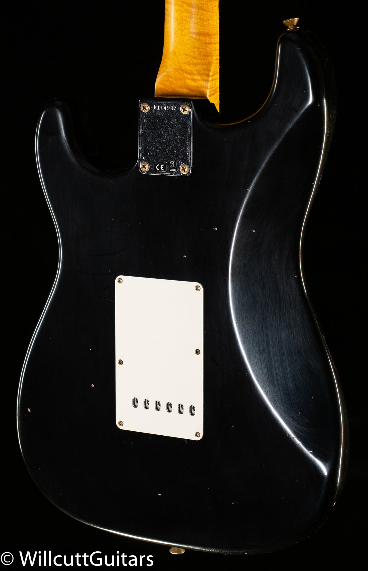 Fender Custom Shop Willcutt True &#39;62 Stratocaster Journeyman Relic Black Large C