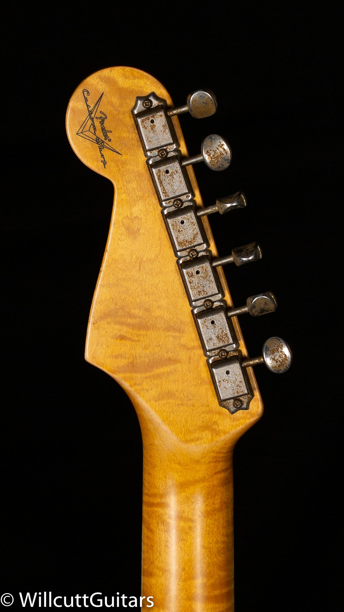 Fender Custom Shop Willcutt True &#39;62 Stratocaster Journeyman Relic Black Large C