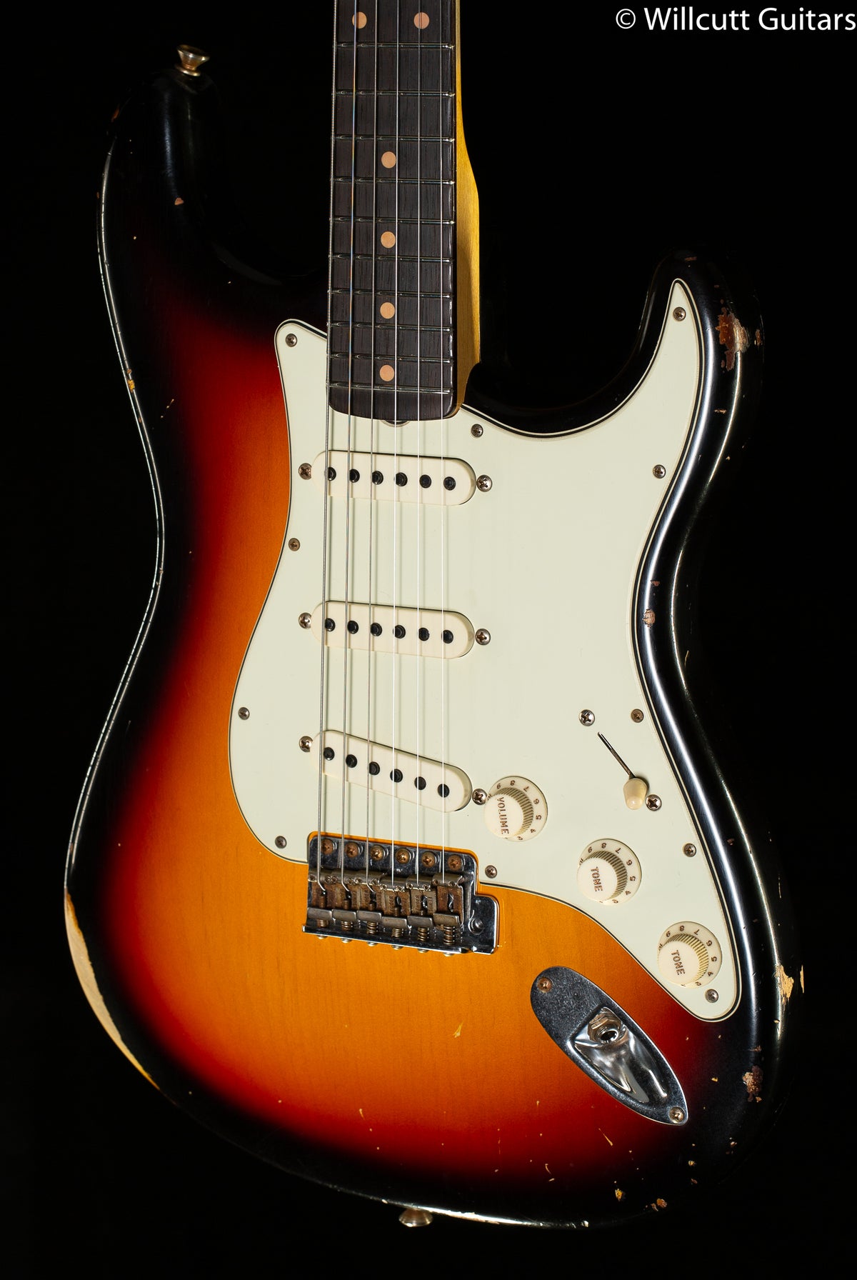 Fender Custom Shop "The 63" 1963 Stratocaster Ron Thorn Masterbuilt Relic 3-Color Sunburst 60C
