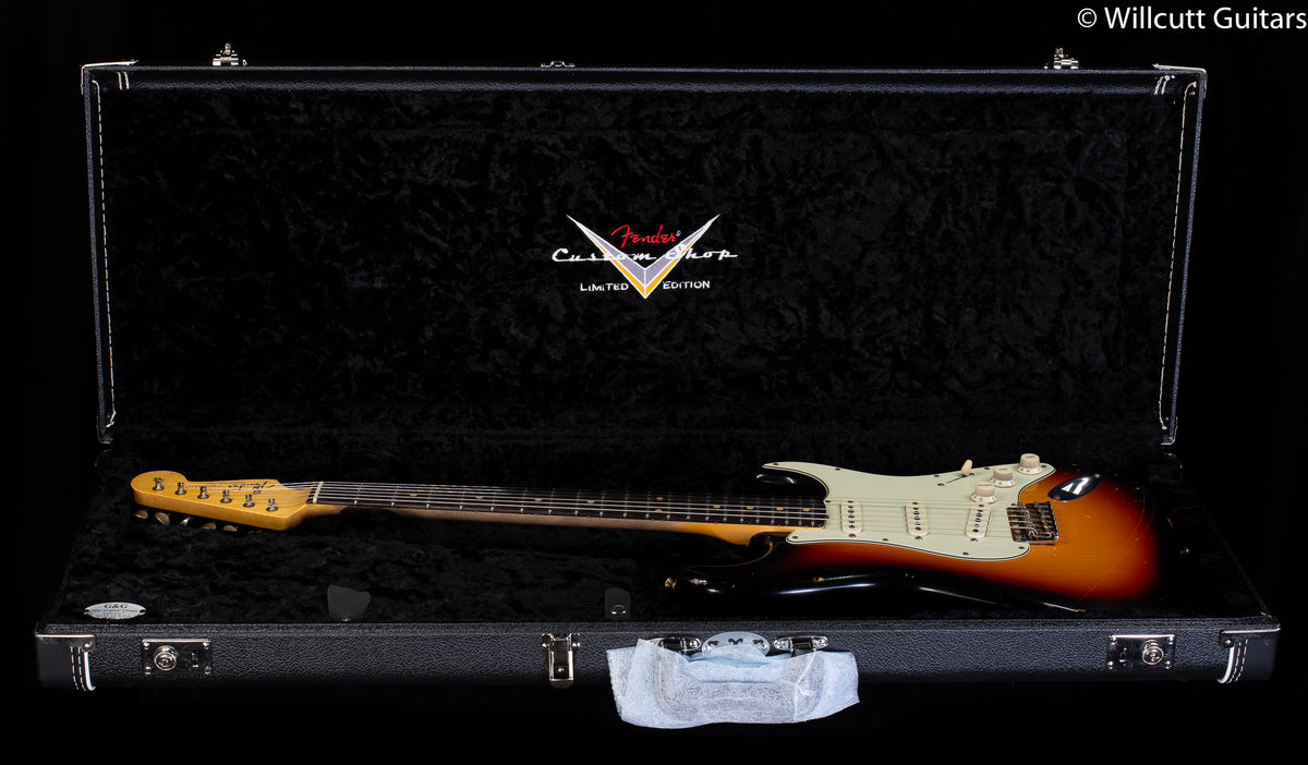 Fender Custom Shop "The 63" 1963 Stratocaster Ron Thorn Masterbuilt Relic 3-Color Sunburst 60C